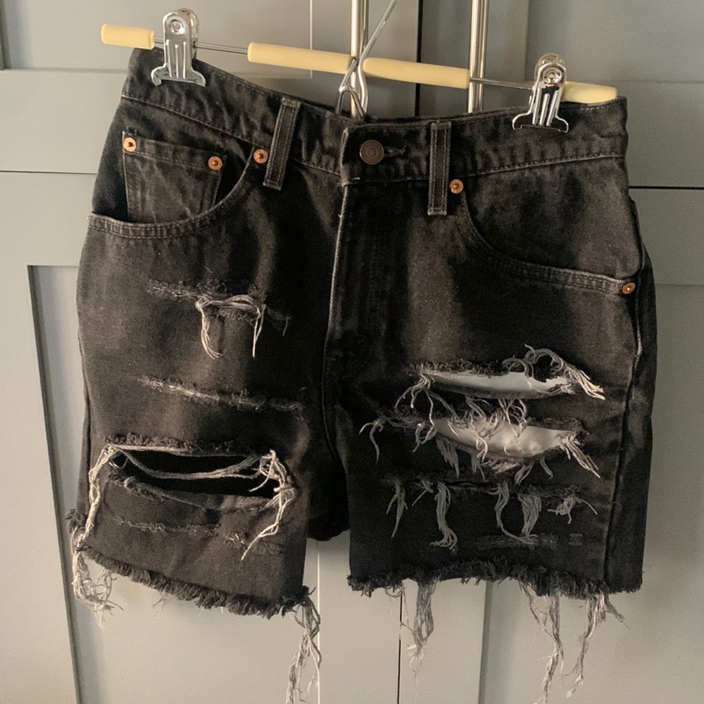 Cut off jeans